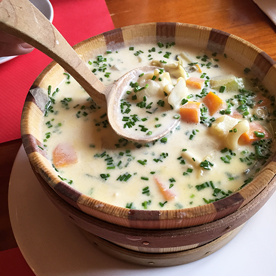 soupe de chalet suisse
